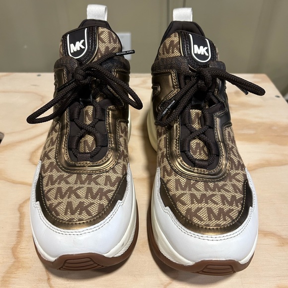 Michael Kors Olympia Trainer Sneakers - Picture 1 of 5